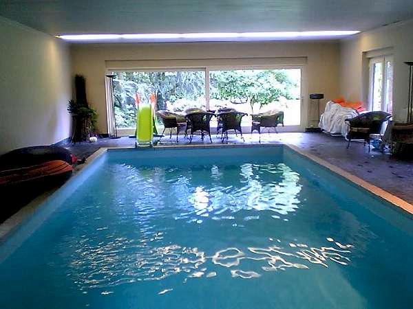 Schwimmbad Villa: Immobilien Belgien / Liege: Verkauf exklusive Villa Nähe Spa Francorchamp und der deutschen und niederländischen Grenze