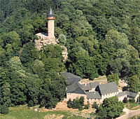 Luftbild Burg