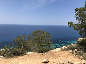 Grundstück in der Bucht von Palma Mallorca, direkt am Meer